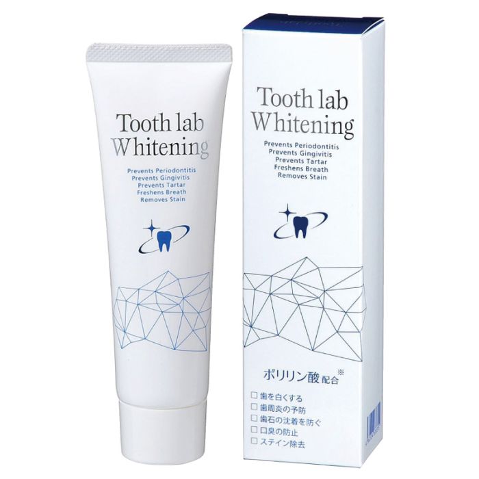 Відбілююча та відновлююча зубна паста "Tooth Lab Whitening" Made in Japan  іонного очищення